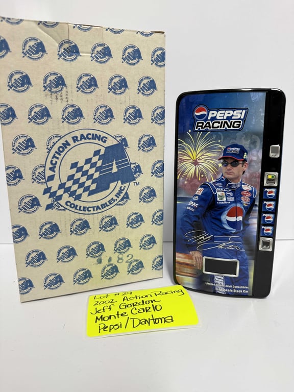 ACTION RACING 2002 MONTE CARLO 1:62 JEFF GORDON - Image 2