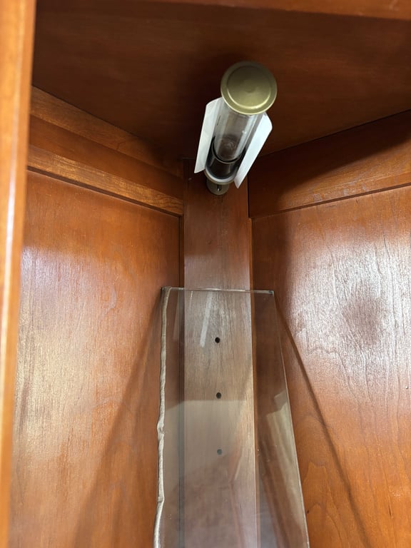 Lighted Corner Curio Cabinet - Image 5