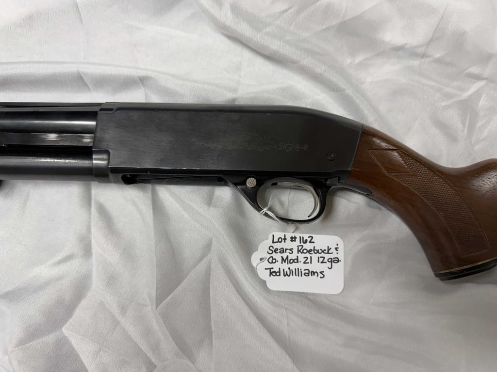 SEARS ROEBUCK & CO. MOD 21 12 GA. TED WILLIAMS - Image 2