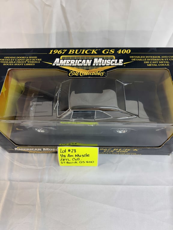 1:18 AM. MUSCLE ERTL COLL. 67 BUICK GS 400 - Image 2
