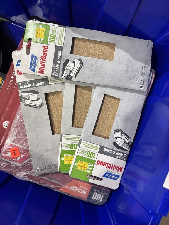 Multi purpose sandpaper and misc blades - Image 4