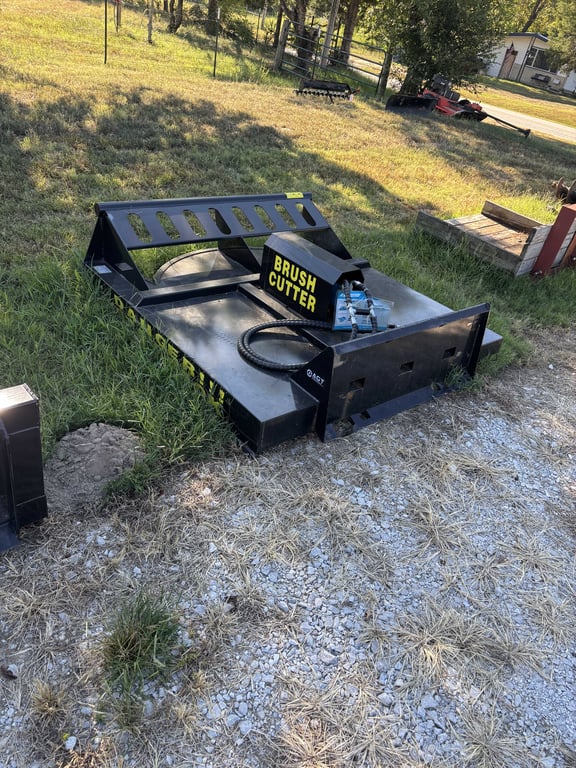 Skid steer brush cutter