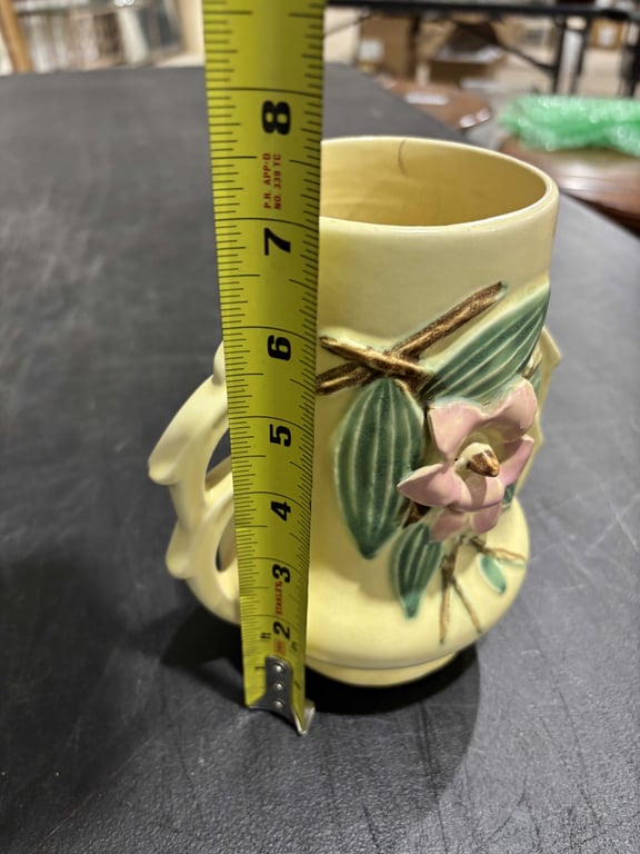 McCoy Blossom Time Vase (Yellow) - Image 4