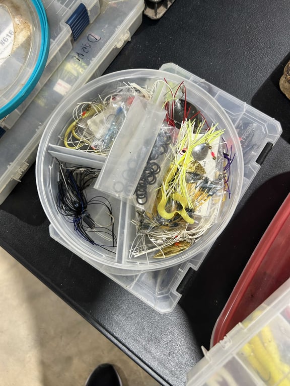 3 containers of fishing flys and supplies - Image 3