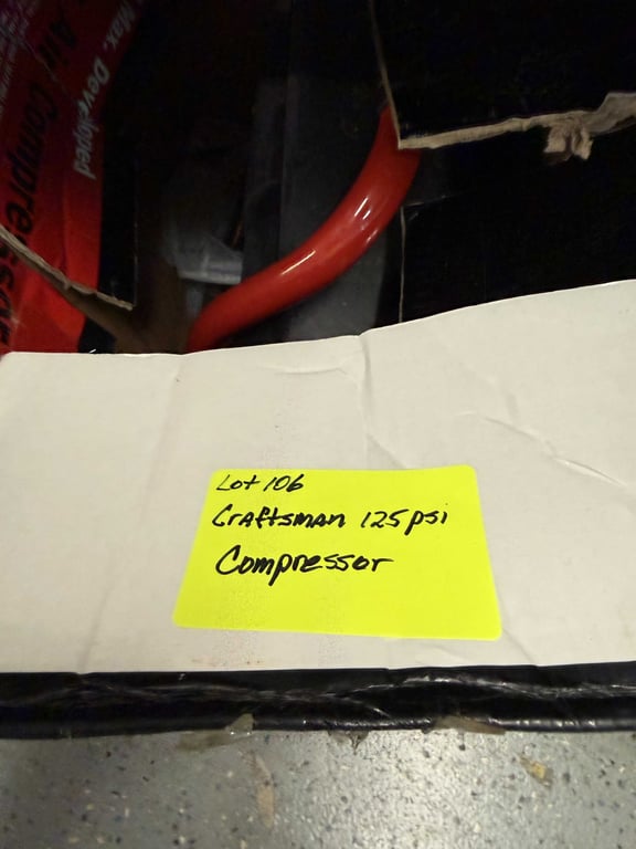 CRAFTSMAN 125 PSI COMPRESSOR - Image 2
