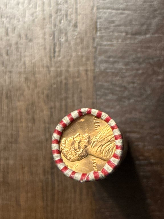 1979 Unc. Roll Pennies - Image 2