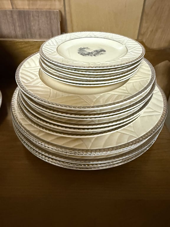 VTG SHEFFIELD WARE "GRECIAN RUINS" DISHES - Image 2