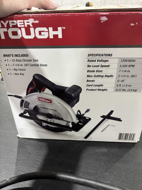 Hyper Tough 7 1/4" Circular Saw - Image 3
