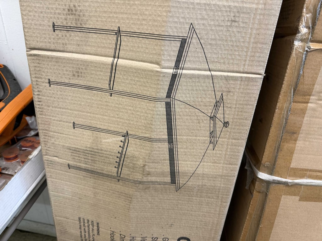 GRILL GAZEBO (NEW IN BOX)