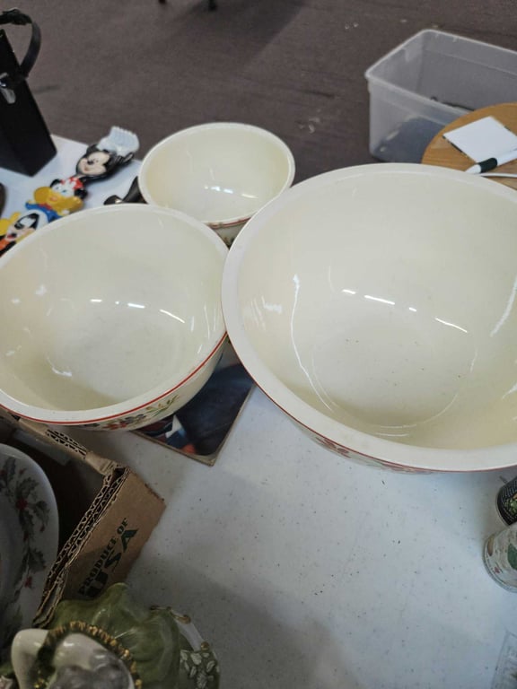 3 PC FIESTA KITCHEN KRAFT MIXING BOWLS - Image 2