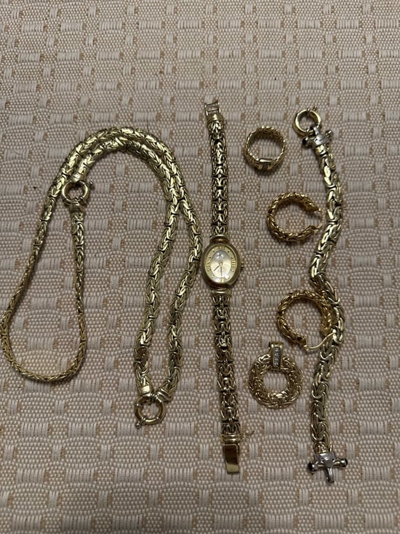 14 K Byzantine Set 80 grams