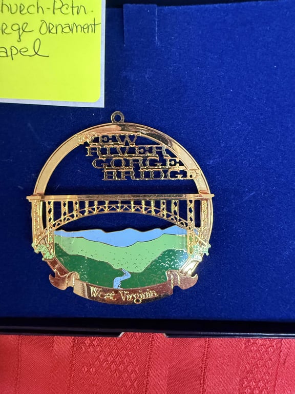 MOONEY'S DRIVE IN, FIRST BAPTIST CHURCH OF PCTN & NEW RIVER GORGE ORNAMENTS - Image 4