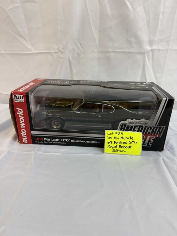 1:18 AM. MUSCLE 69 PONTIAC GTO ROYAL BOBCAT EDT.
