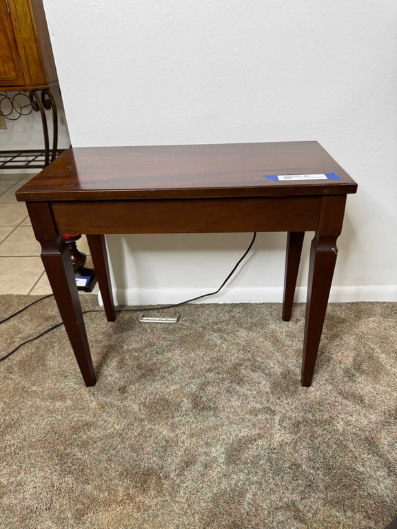 Two mismatched side tables - Image 2