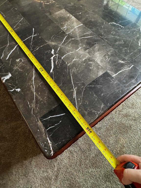 3 pc matching end table and coffee table - Image 8