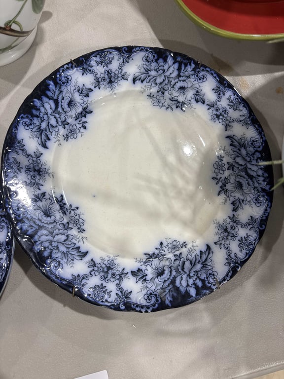 3 Blue and White Dishes - Image 2