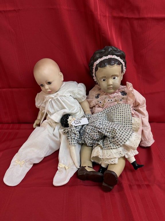 GROUPING OF VTG. DOLLS
