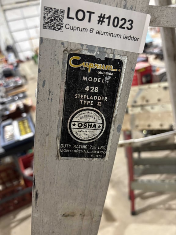 Cuprum 6' aluminum ladder - Image 2
