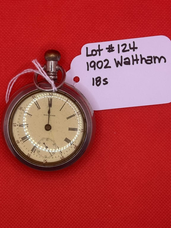 1902 WALTHAM 15 JEWEL