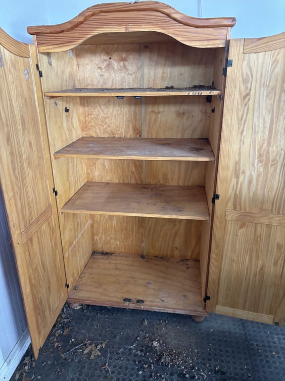 Wood Cabinet - Image 3