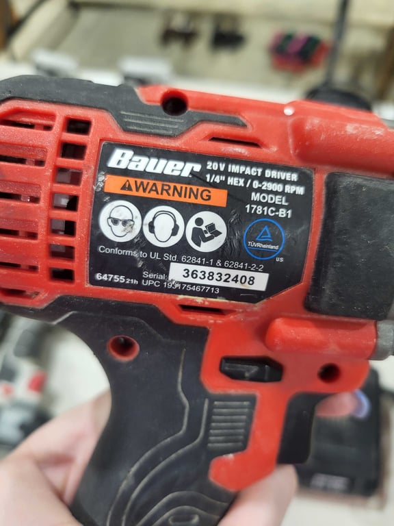 Bauer 20V Impact Driver - Image 2