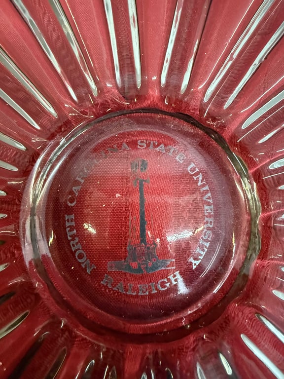 FEDERAL GLASS NORTH CAROLINA STATE BOWL - Image 2