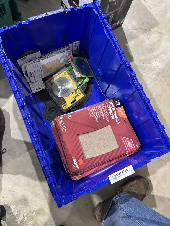 Multi purpose sandpaper and misc blades