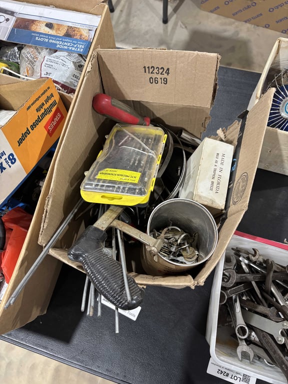 Box of Misc Tools