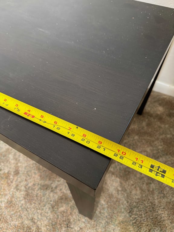 Two mismatched side tables - Image 6