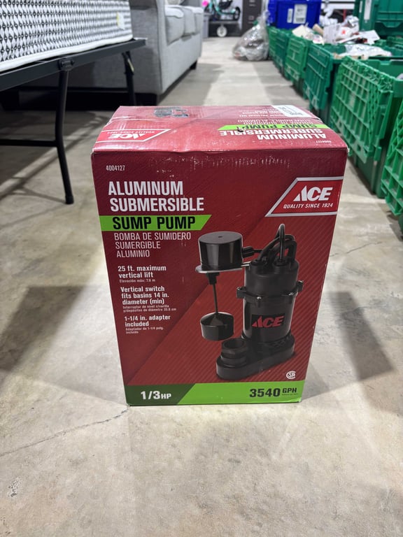 Aluminum Submersible Sump Pump - Image 2