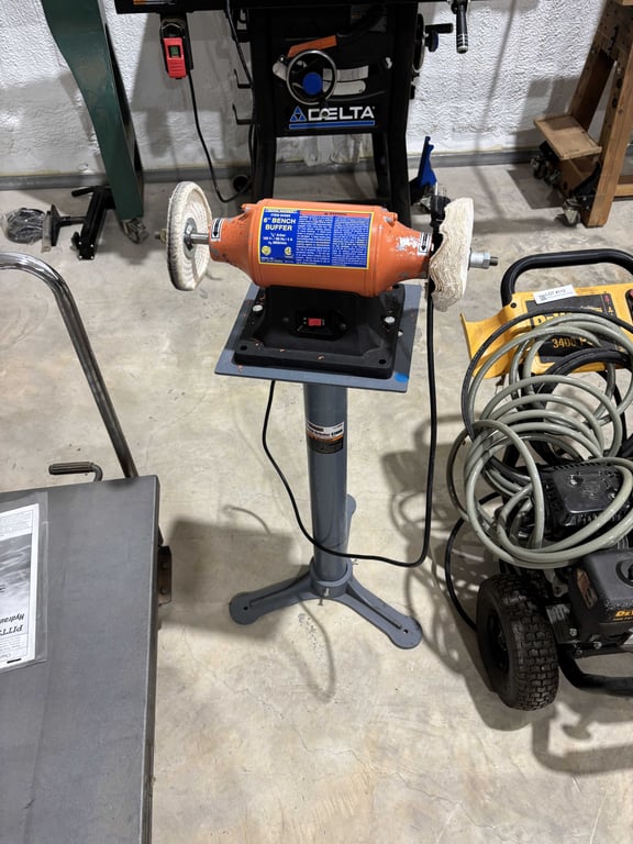6" Buffer and Stand