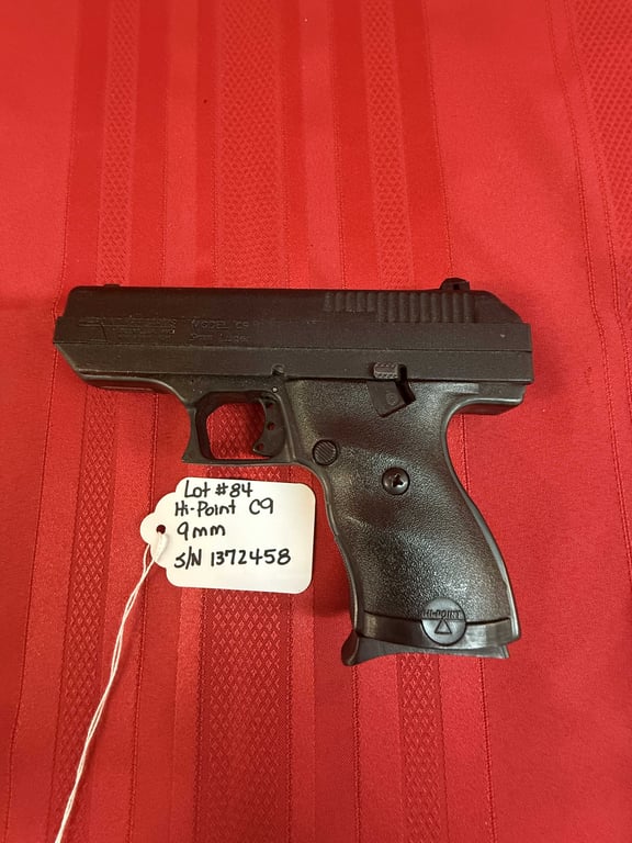 HI POINT C9 9MM S/N 1372458