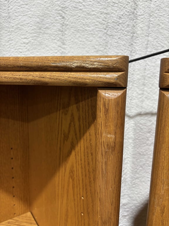 Matching Wooden Corner Shelves - Image 4