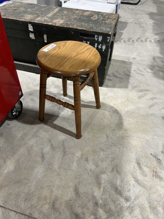 Small wooden stool