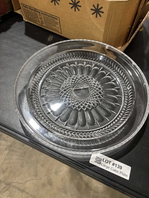 Large Cake Plate - Image 2