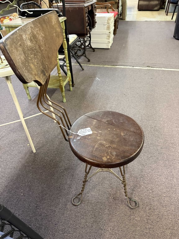 VICTORIAN ERA TELEPHONE OPERATOR STOOL