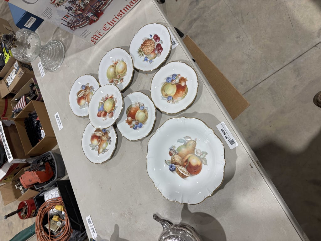 8 Piece Schumann Arzverg Germany DIsh Set