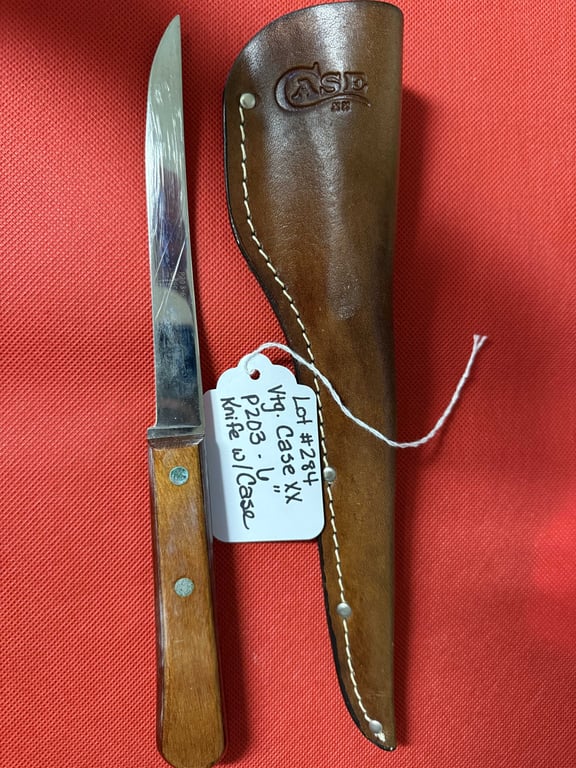 VTG CASE XX P203 6" KNIFE W/CASE