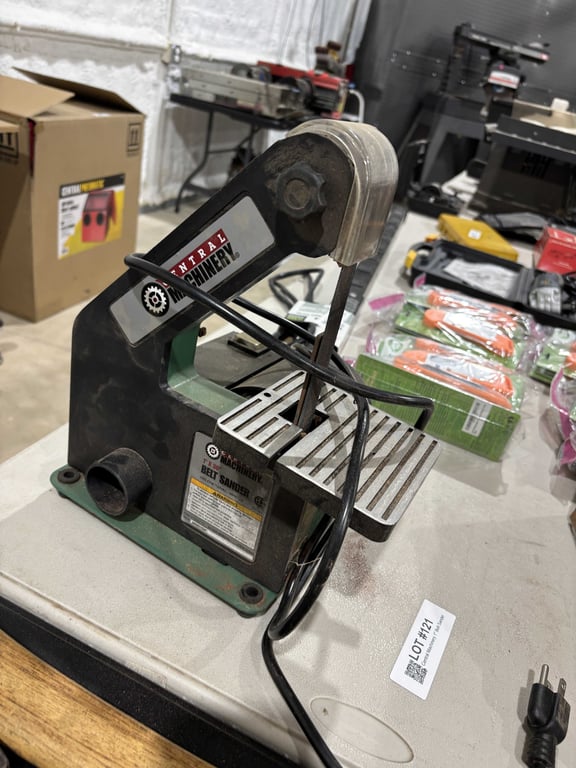 Central Machinery 1" Belt Sander - Image 2