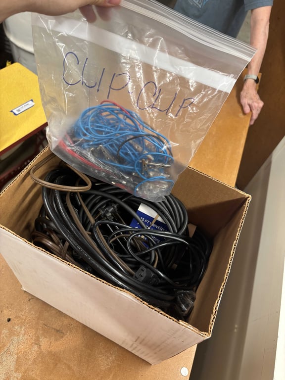 Electric cords & misc