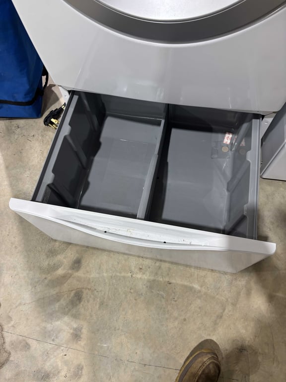 LG Front Load Dryer and Pedestal - Image 6