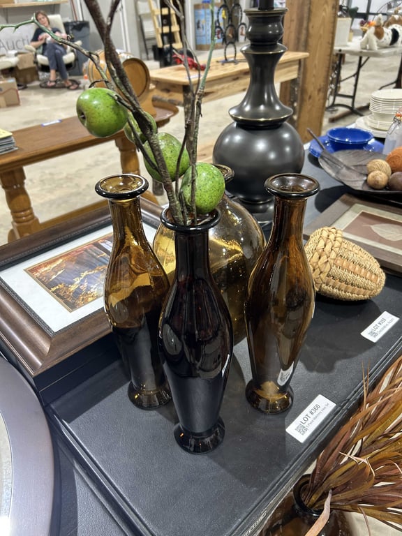 5 Piece Matching Vase Set