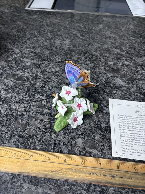 Lenox Blue Temora Butterfly - Image 2