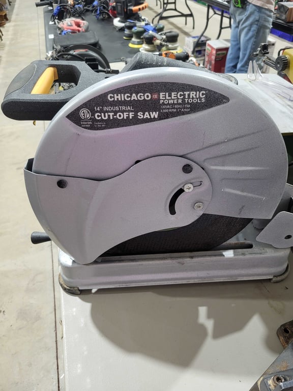 Chicago Electric 14" industrial cutoff saw