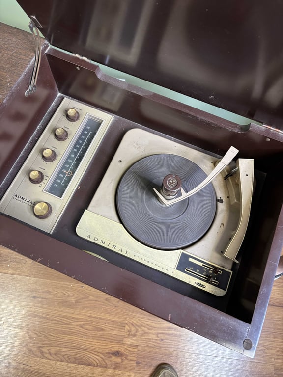 Vintage Record Player Cabinet  - Image 2