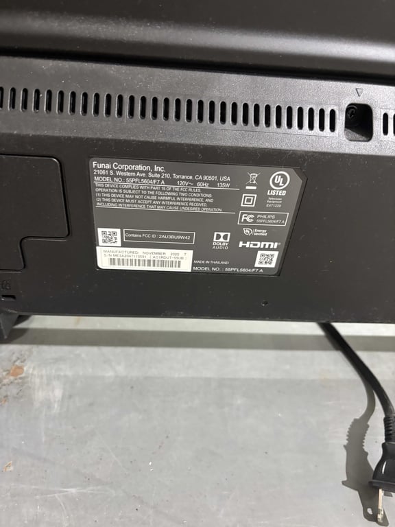 Philips 55" TV  - Image 3