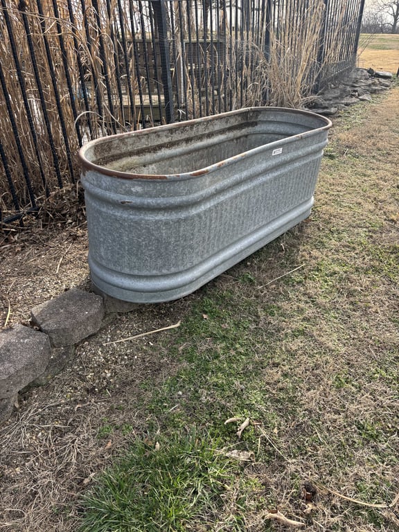Galvanized Stock Tank - Image 2