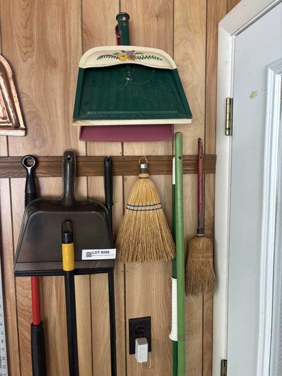 Brooms, dust pan, yard stick, misc - Image 4