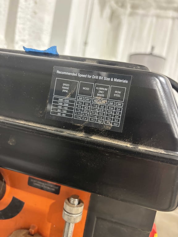 WEN 12" Variable Speed Drill Press - Image 4