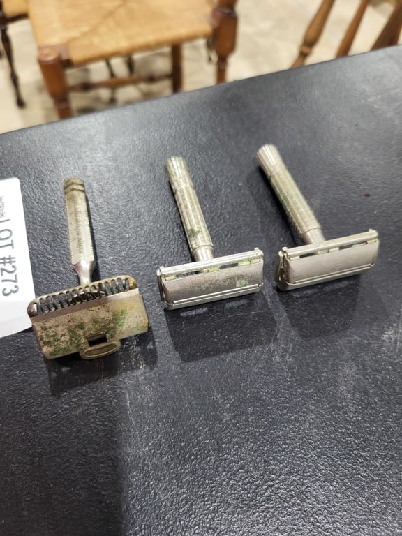 Vintage 3 pc razor set - Image 2